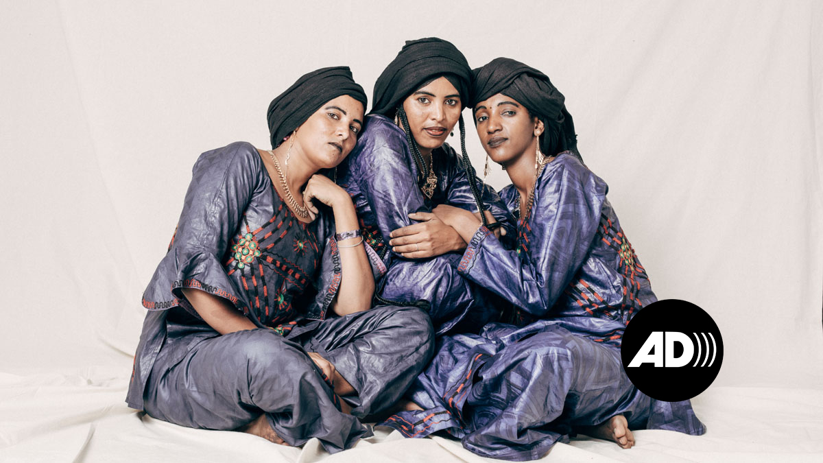 les filles de Illighadad en tenue touareg