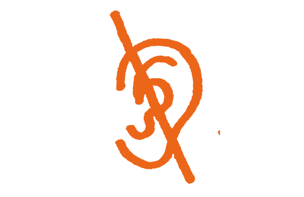 Pictogramme spectateur sourds et malentendants