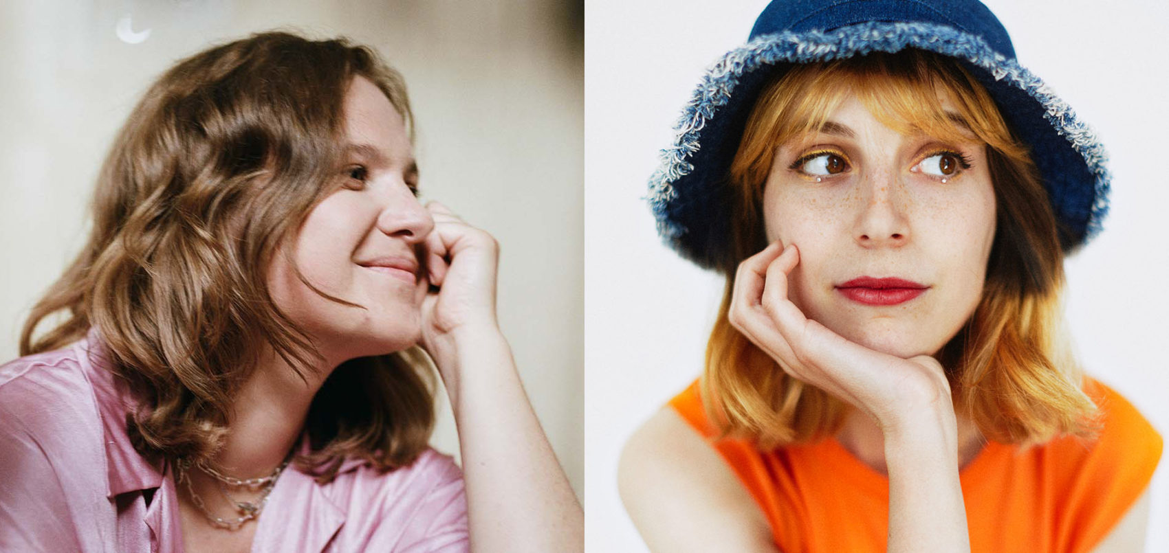 portraits d'emma peters et coline rio