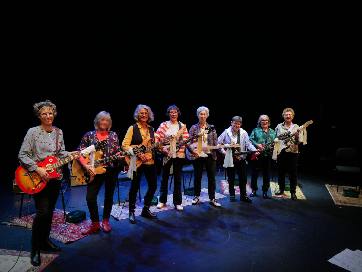Les Mamies Guitares - La Soufflerie