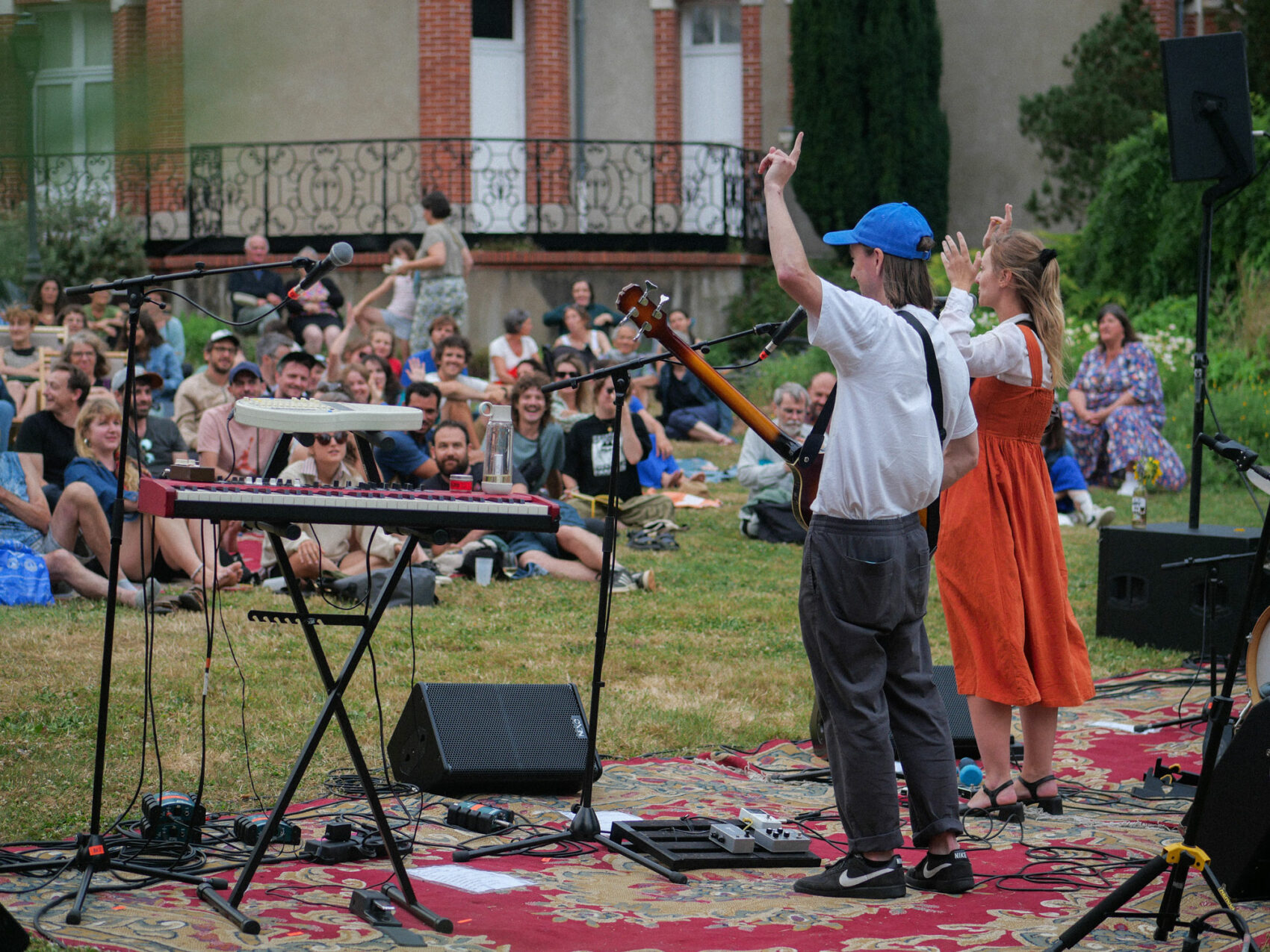 Photo du concert de Mackenzie Leighton au parc de la Morinière