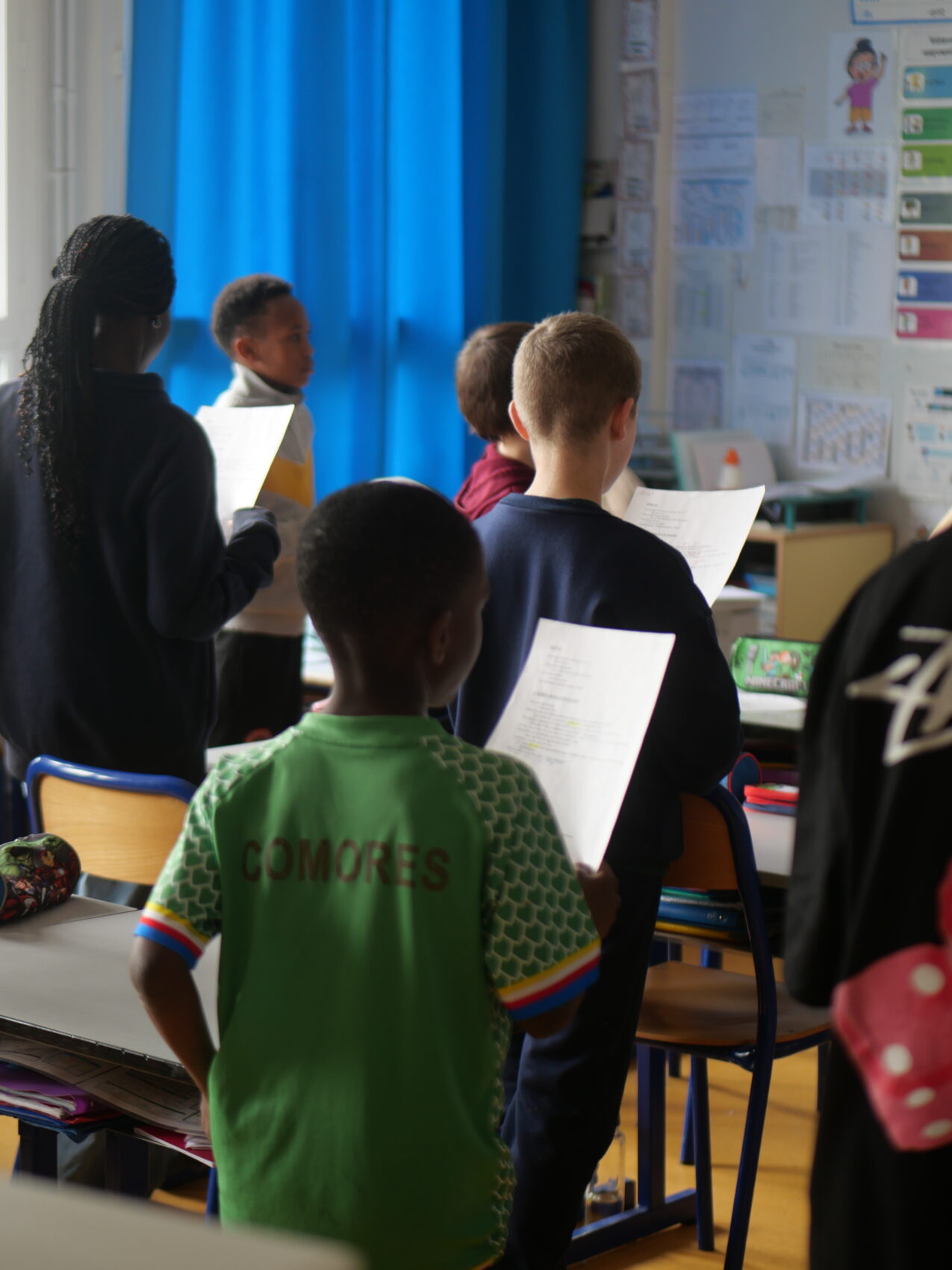 Les enfants au micro - La Soufflerie